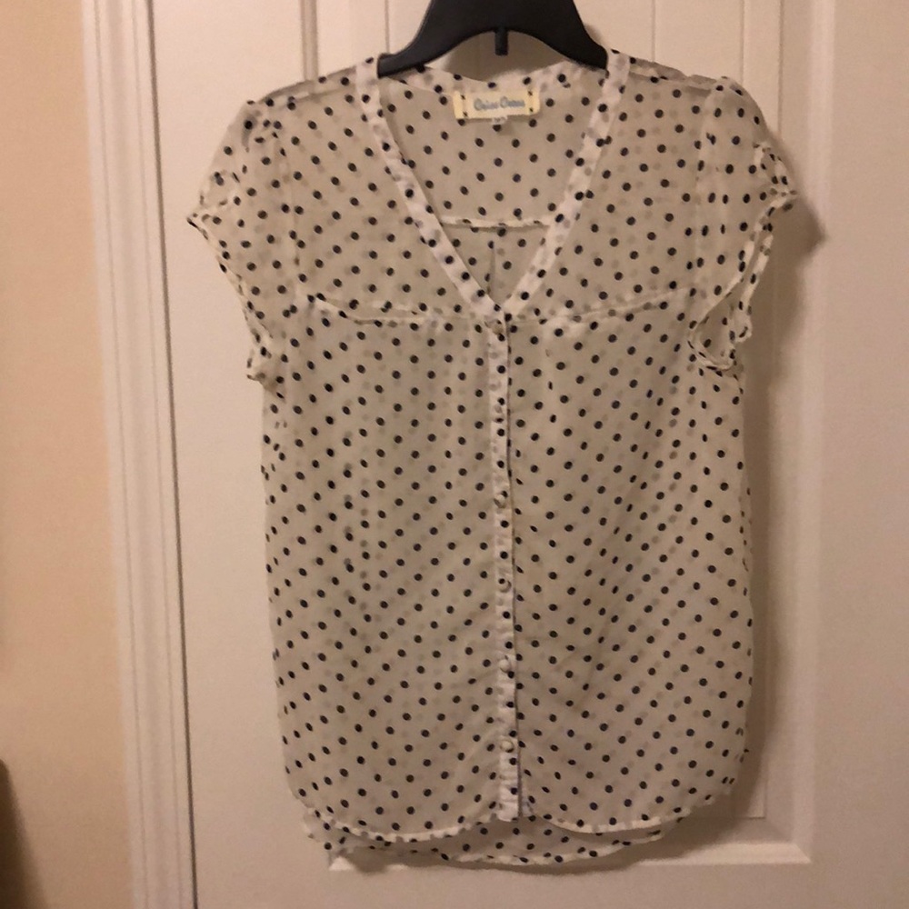 Polka dot shirt